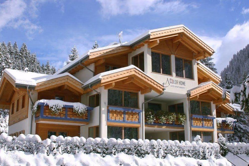Color Home Suite Apartments Predazzo Exterior foto
